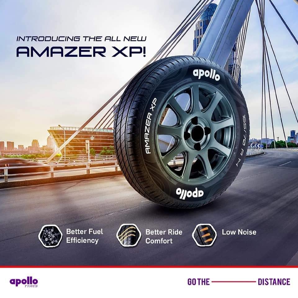 APOLLO ยางรถยนต์ ขอบ 14 ขนาด 165/65R14 รุ่น Amazer XP - 4 เส้น (ปี 2022 ...