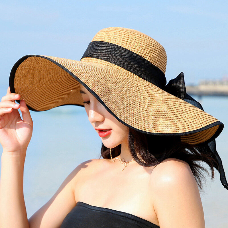 หมวกสาน หมวกกันแดด หมวกปีกกว้าง หมวกผู้หญิง หมวกเที่ยวทะเล  หมวกชายทะเล หมวกสานปีกกว้าง หมวก hat
