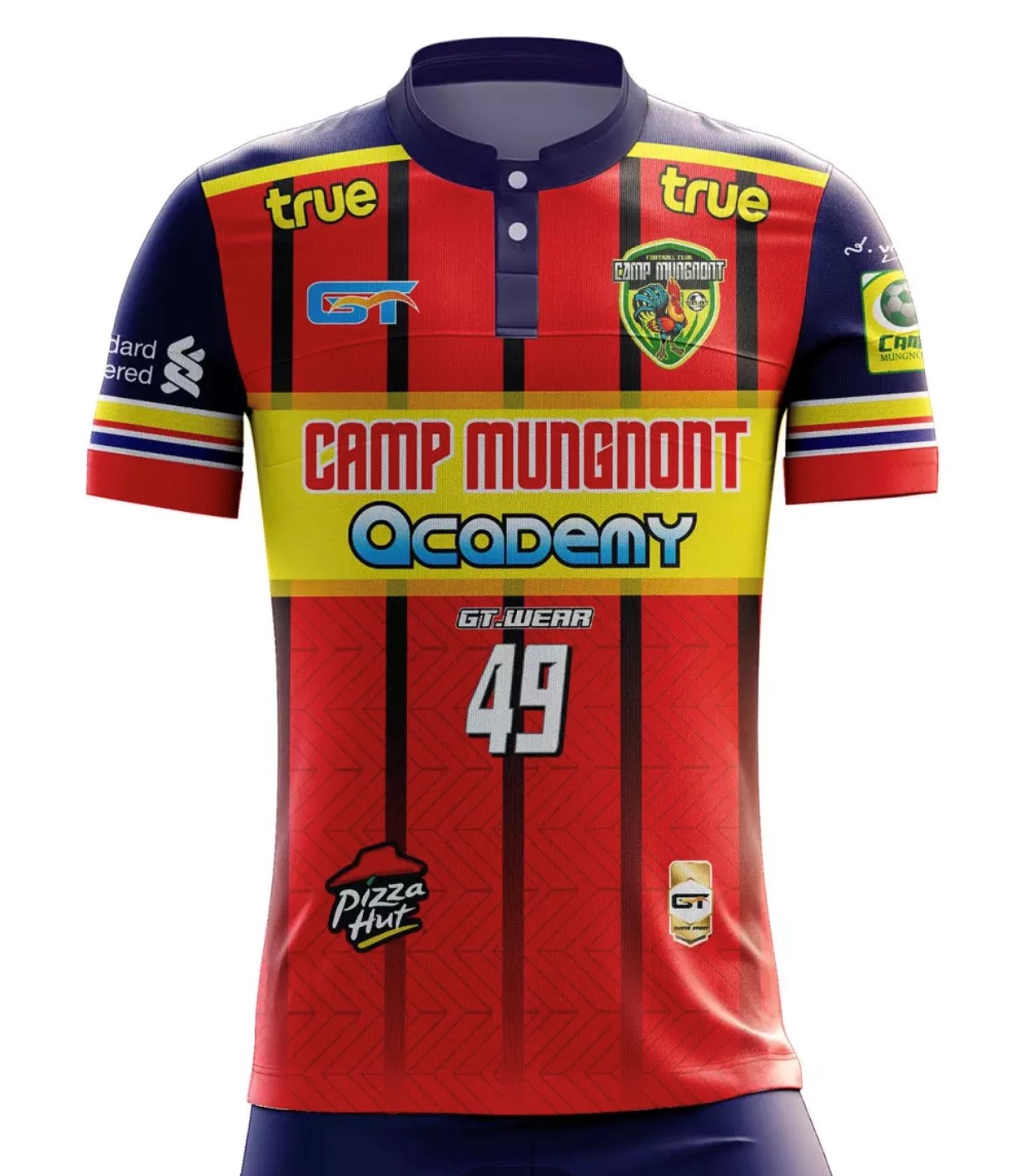 เสื้อพิมพ์ลาย Camp Mungnont เปลี่ยน ชื่อ เบอร์ โลโก้ ฟรี