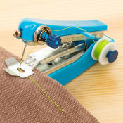 Mini Hand-Held Sewing Machine for Clothes and Fabrics
