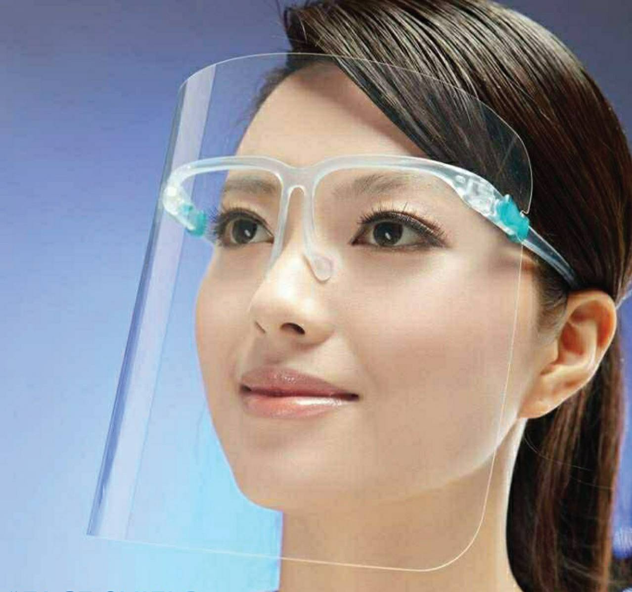 แว่นเฟสชิล เฟซชิลด์ Face shield (ส่งจากไทย) อย่าลืมลอกพลาสติกออกจากแผ่นใสนะคะ พลาสติกเกรดเอ ไม่แข็งไม่คม ประกอบง่าย สวมเหมือนแว่นตา น้ำหนักเบา ไม่เจ็บหน้า