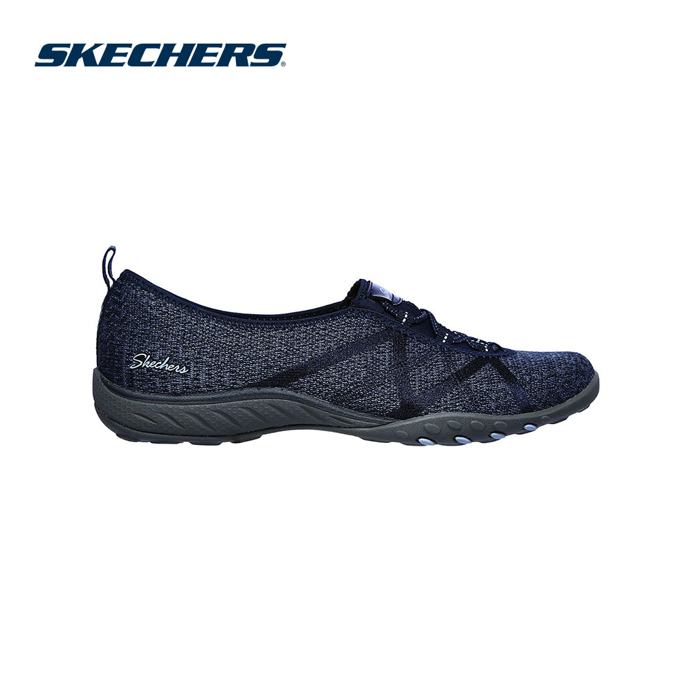 Skechers สเก็ตเชอร์ส รองเท้า ผู้หญิง Breathe-Easy Active Shoes - 100015-NVY