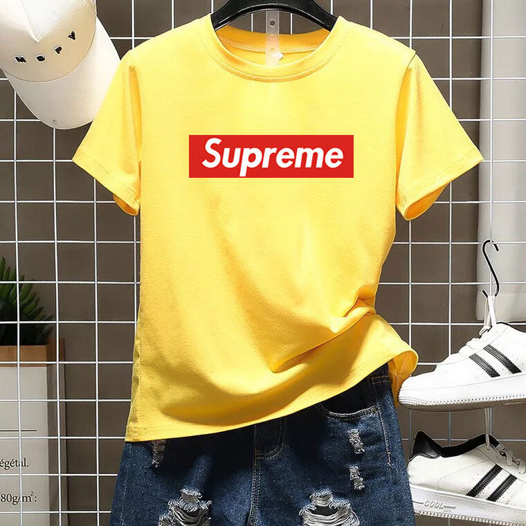 เสื้อทีเชิร์ตขายดี เสื้อยืดคอกลมแฟชั่นunisex เสื้อยอดฮิตลายsupreme เสื้อแขนสั้น เสื่อคู่รัก เสื้ัอกีฬาเสื้อออกกำลังกาย เสื้อแขนสั้นใส่ได้ทั้งผู้หญิงและชาย ลายsupremeแฟชั่น เสื้อผ้าแฟชั่นนานาชาติ