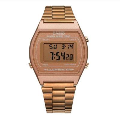 นาฬิกา Casio B640WC-5A สีโรสโกลด์ สุดฮิต (สินค้าขายดีมาก) - มั่นใจ สินค้าของแท้ 100% ประกันศูนย์ 1 ปีเต็ม นาฬิกา Casio B640WC-5A สีโรสโกลด์ สุดฮิต (สินค้าขายดีมาก) - มั่นใจ สินค้าของแท้ 100% ประกันศูนย์ 1 ปีเต็ม