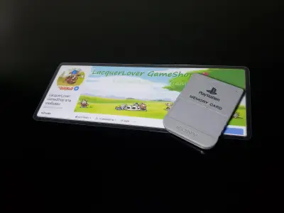 Official PlayStation 1 Memory Card ตลับเซฟสำหรับเครื่องเกม PS1 ของแท้