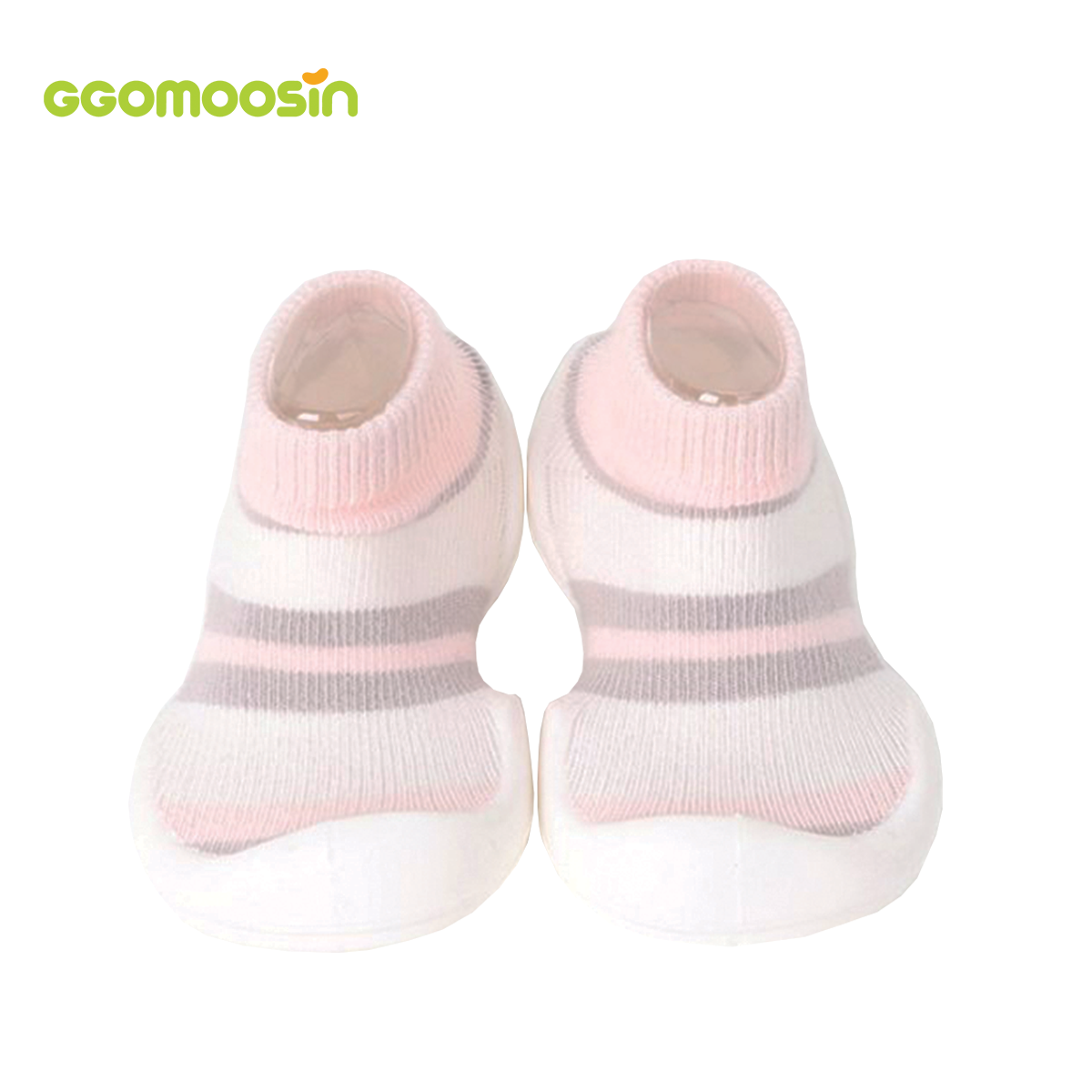 ราคา รองเท้าเด็กเล็ก รองเท้าเด็กหัดเดิน Ggomoosin - Pink Ring White นุ่มสบาย ระบายอากาศ Baby Shoes