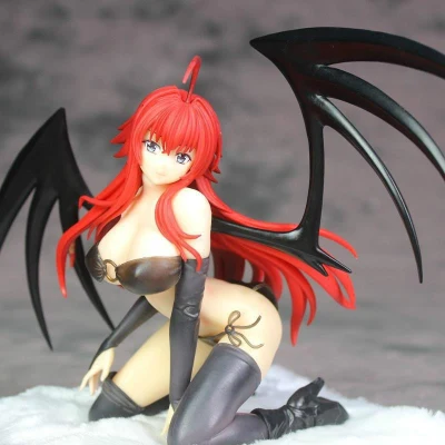 High School Dxd Rias Gremory Soft Breast Pvc Action Figure Model Toy Sexy Girl Boy Gift Japanese Anime Figures Toy Figures 15cm