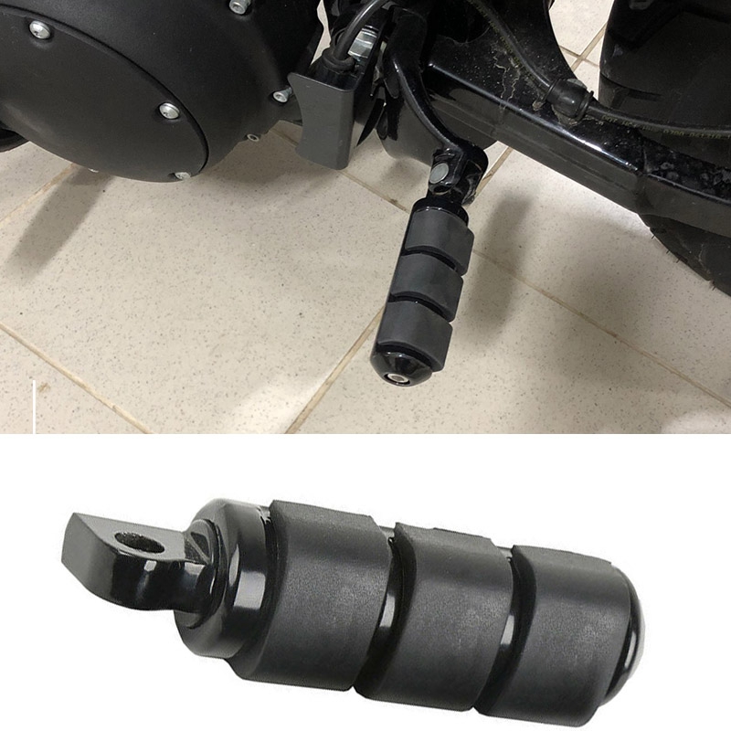 Motorcycle 3/8 inch Hole Footpeg Foot Peg Anti Vibration Rubber Foot Pegs Footrest for Softail