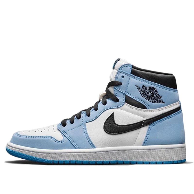 Air Jordan 1 AJ1 白蓝脚趾 北卡蓝 黑曜石2.0 大学蓝 555088-134