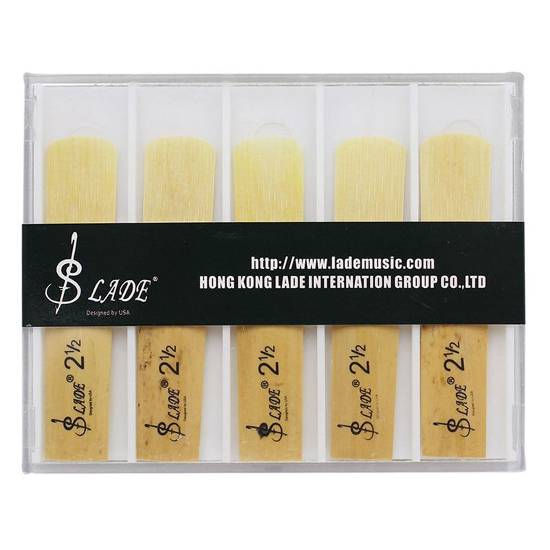 SLADE 10pcs/set Saxophone Bamboo 2.5 (2 1/2) Reeds for Soprano bB Saxophone Malaysia