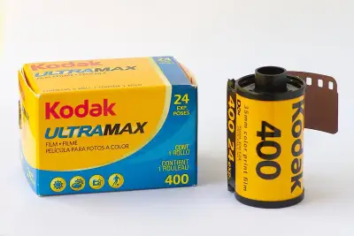 expire 2022 Kodak ULTRAMAX 400 Negative Film 135 ฟิล์ม,ฟิล์มสี,ฟิล์มถ่ายรูป
