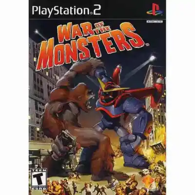 แผ่นเกมส์ PS2 War of the Monsters