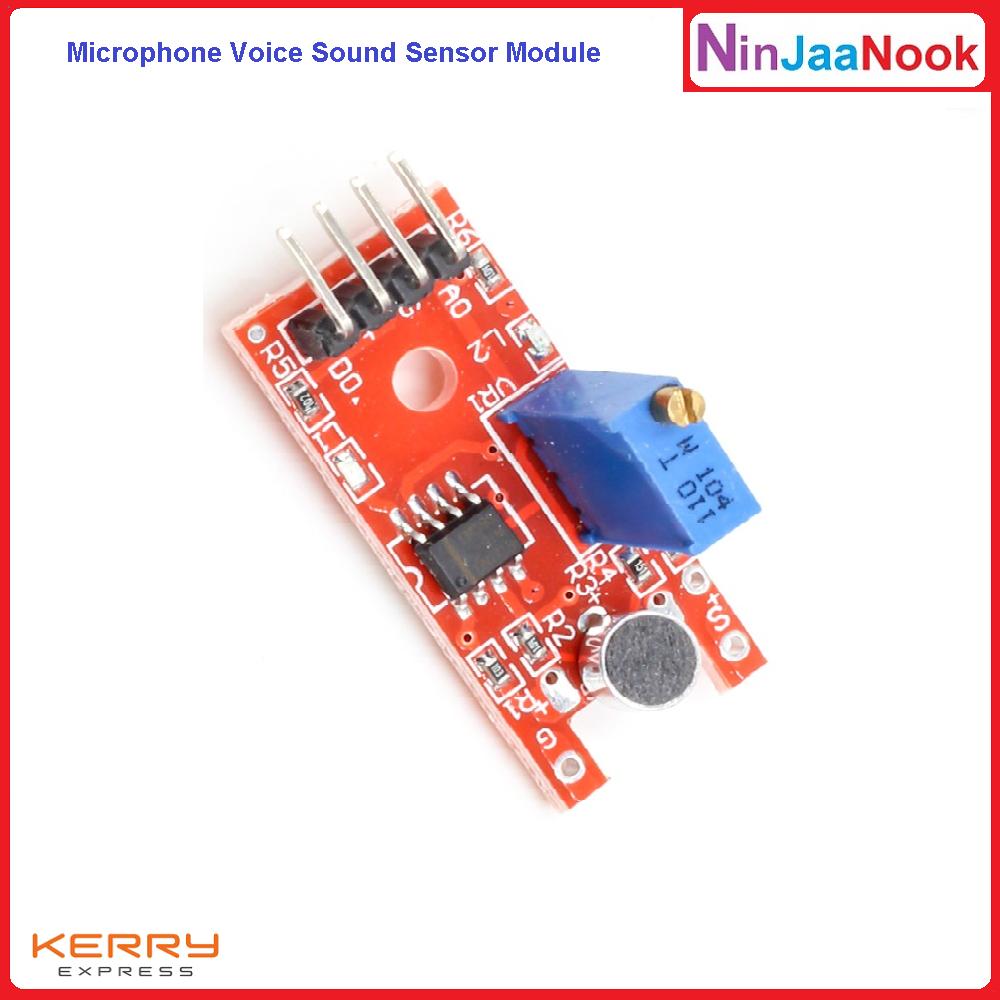 โมดูลเซนเซอร์ไมโครโฟน High Quality 1Pc LM393 Microphone Voice Sound ...
