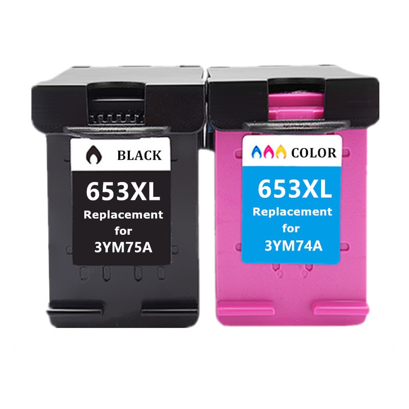 Remanufactured Ink Cartridge For HP 653 653XL HP653 XL Replacement ...