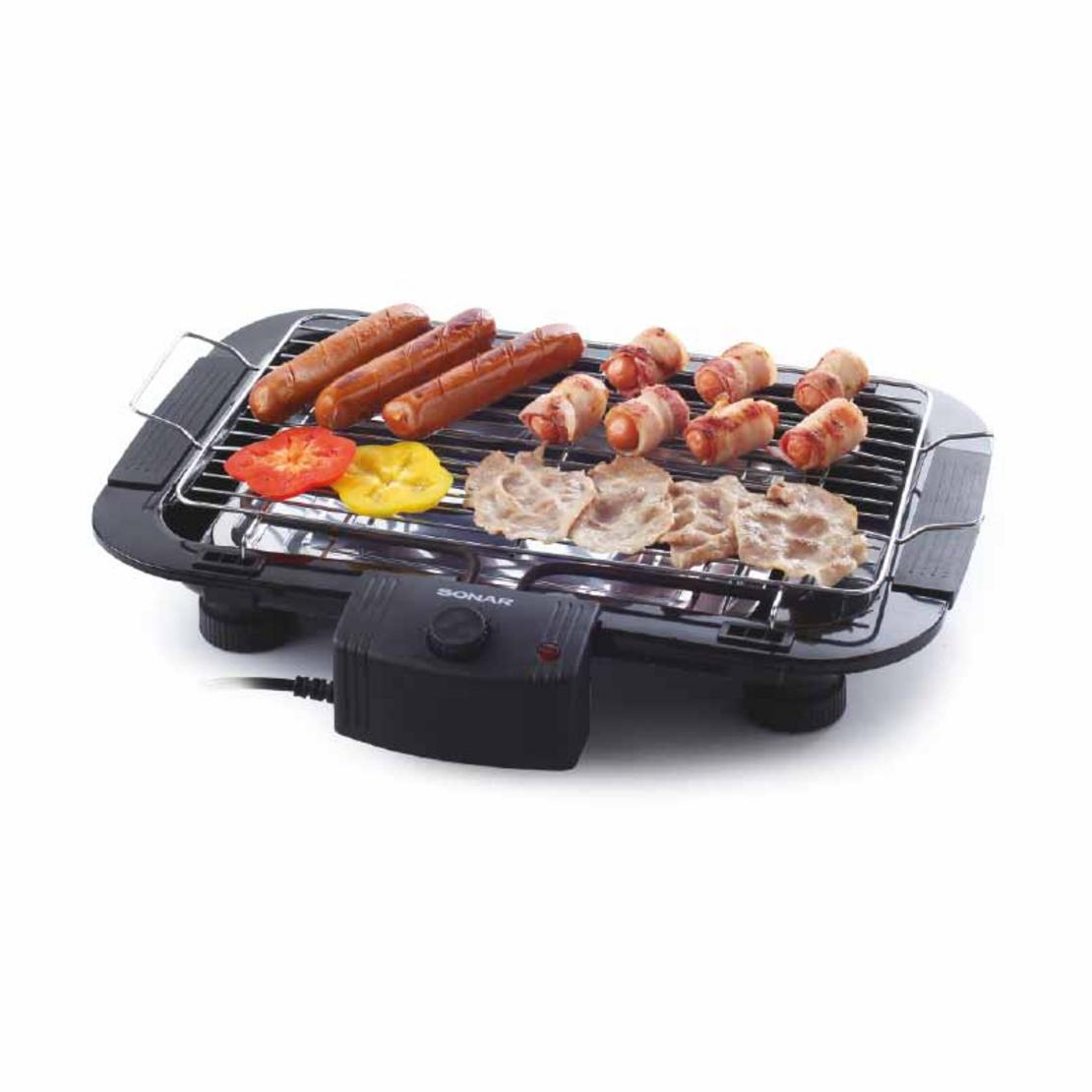 SONAR เตาปิ้งย่างไฟฟ้า เตาปิ้งย่างบาร์บีคิว รุ่น EV-301C ตะแกรงย่างปรับความสูงได้ 3 ระดับ ปรับอุณหภูมิได้ถึง 5 ระดับ