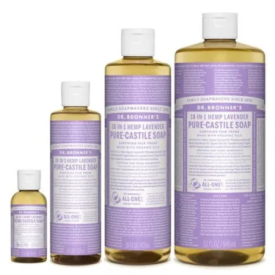 DR.BRONNER'S Pure-Castile Liquid Soap - Lavender