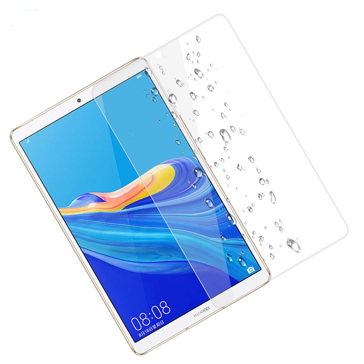 ฟิล์มกระจกนิรภัย เต็มจอ หัวเว่ย เมทแพด ที8 Full Cover Tempered Glass