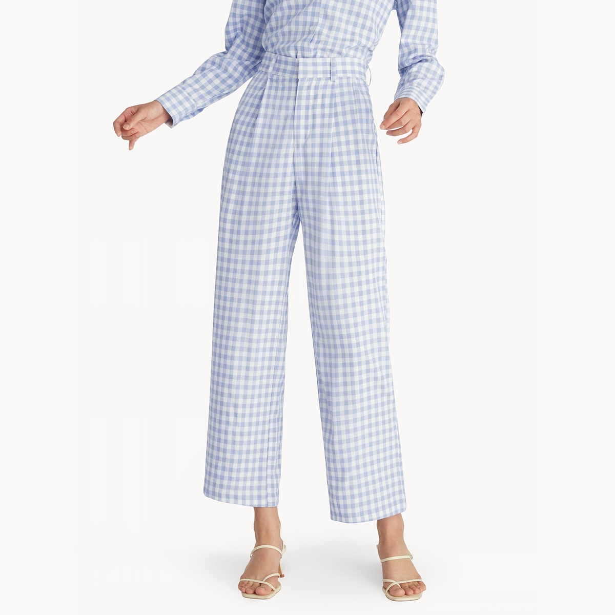 Pomelo Tropical Wide Leg Pants กางเกง ผู้หญิง Pomelo ThaiPick