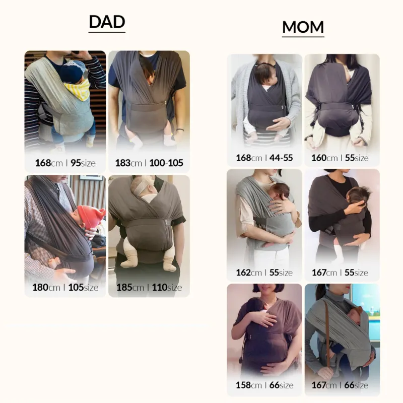 ภาพสินค้าPOGNAE Step One เป้อุ้มเด็กป๊อกเน่ย์ Baby Sling Step One Baby Carier ผ้าอุ้มเด็กอ่อน เป้อุ้มเด็ก เป้อุ้มเด็กอ่อน ประกันศูนย์ไทย 1 ปี จากร้าน pumpnommama บน Lazada ภาพที่ 3