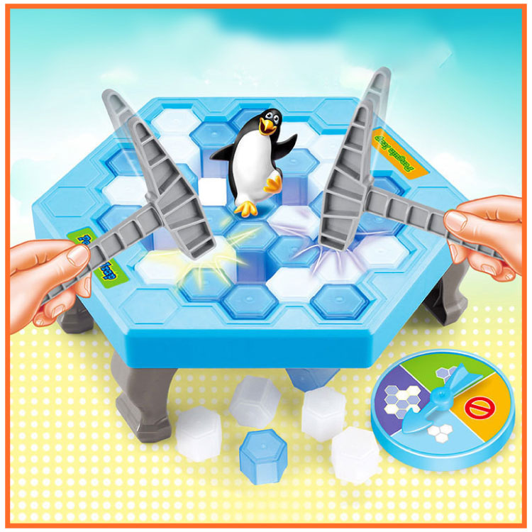 เกมทุบพื้นน้ำแข็งกับน้องเพนกวิน Penguin game
