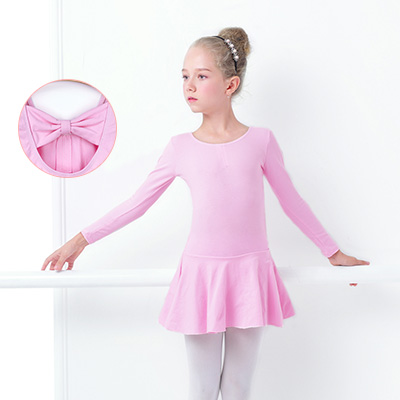 Girls Lycra Leotards Ballerina Skirts Gymnastics Skating Skirted Leotard Kids Dance Leotard Dress Ballet Bodysuit Costume