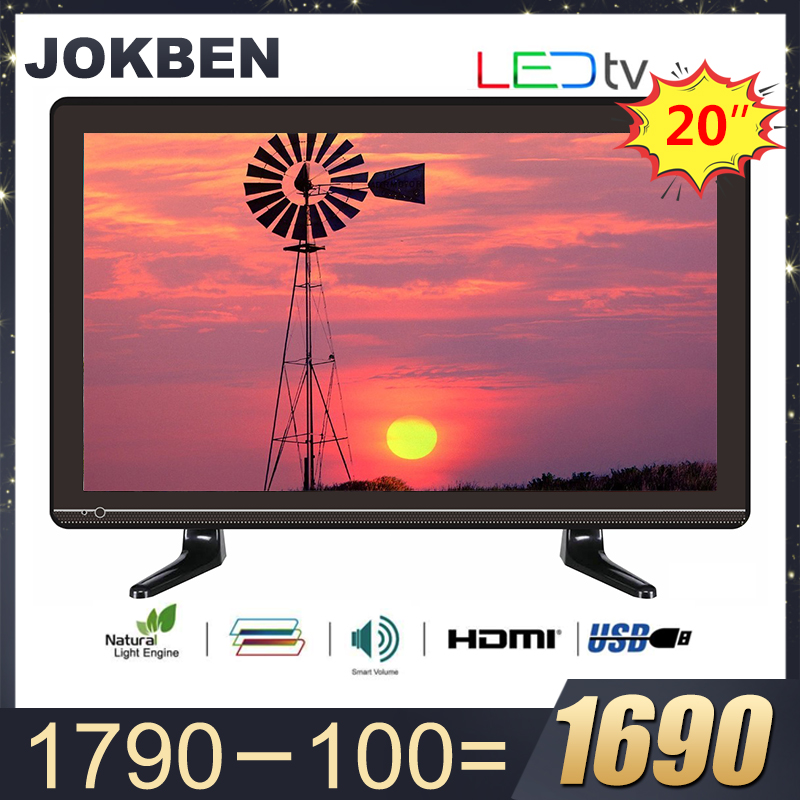 JOKBEN LED Digital TV 20นิ้ว รุ่น GL0020B ดิจิตอลทีวี หน้าจอเป็นกระจกนิรภัยแบบพิเศษกันรอยขีดข่วน