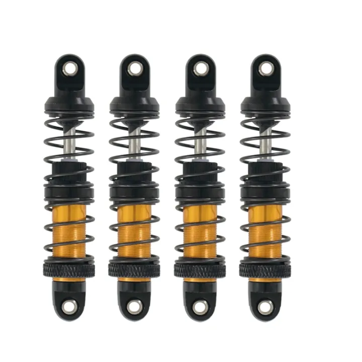 4pcs 70mm Oil Adjustable Metal Hydraulic Shock Absorber Damper For 1 10 Climbing Car Trx4 Scx10 90046 Lazada Singapore