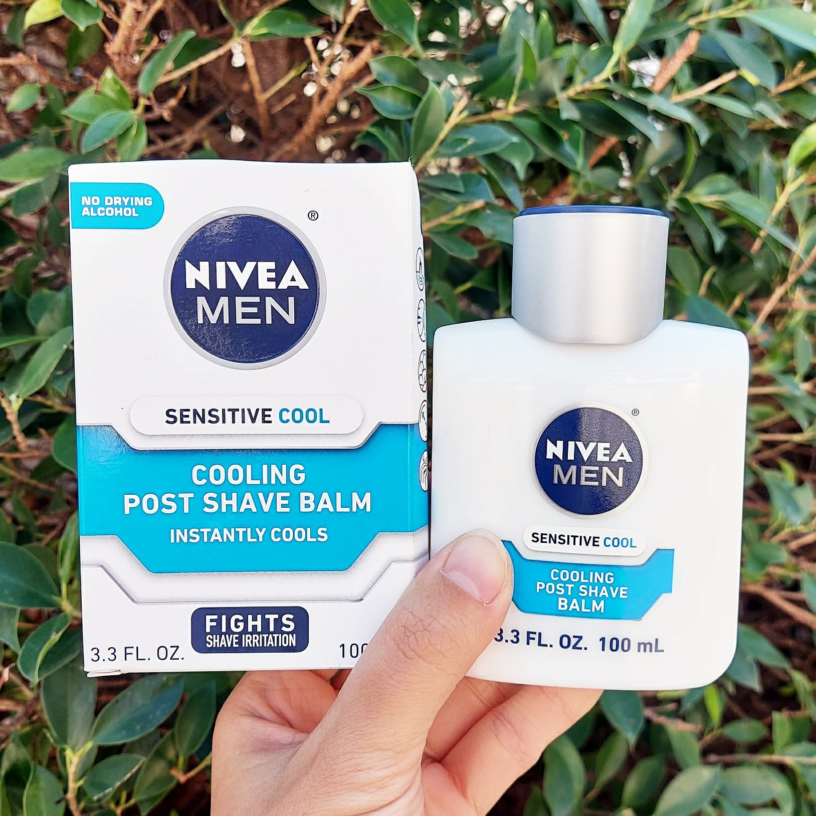 นีเวีย สำหรับผู้ชาย ผลิตภัณฑ์บำรุงผิวหน้า หลังการโกนหนวด Men Sensitive Cooling Post Shave Balm 100 ml (Nivea®) นีเวีย เมน เซนซิทีฟ คูลลิ่ง โพสต์ เชฟ บาล์ม