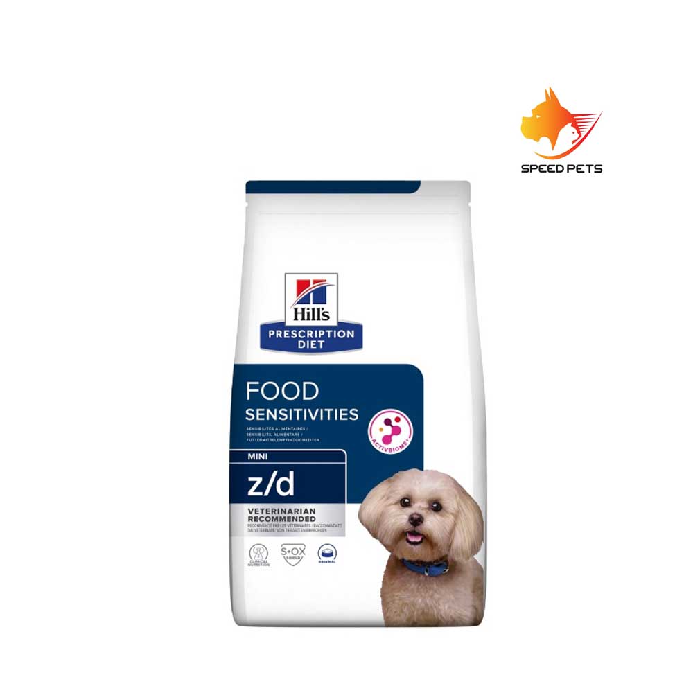 Hill's z/d Canine Small Bites Dog Food 1.5kg ฮิลล์ อาหารสุนัขแพ้อาหาร