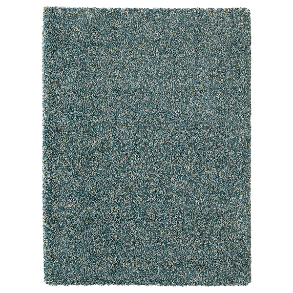 Rug High Pile 133x180 Or 170x230, Blue And Green Rug