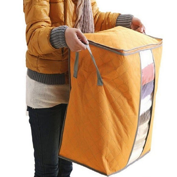 โปรโมชั่น ส่งจากไทย ถุงเก็บผ้านวม ถุงเก็บเสื้อผ้า ถุงผ้า Comfortable Storage Bag for Clothing กระเป๋า กระเป๋าจัดระเบียบ ราคาถูก กล่อง ถุง กล่องใส่ของ กล่องเก็บของ กล่องเก็บเสื้อผ้า ถุงสูญญากาศ กล่องพลาสติก