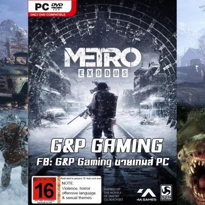 [PC GAME] แผ่นเกมส์ Metro: Exodus - Gold Edition PC