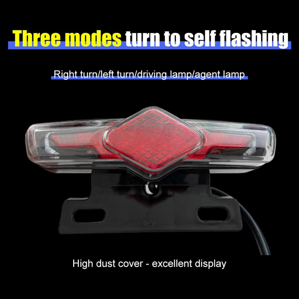 Arrive 1-3 Days 36V 48V 60V Electric Bicycle Lamp Waterproof LED E-bike ...