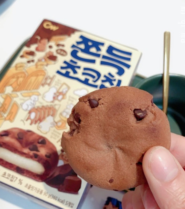 Soft Cookie+++ รสชอคโกแลตสอดไส้ต๊อก ขนมต๊อกพายช็อกโกแล็ตชิปคุ้กกี้