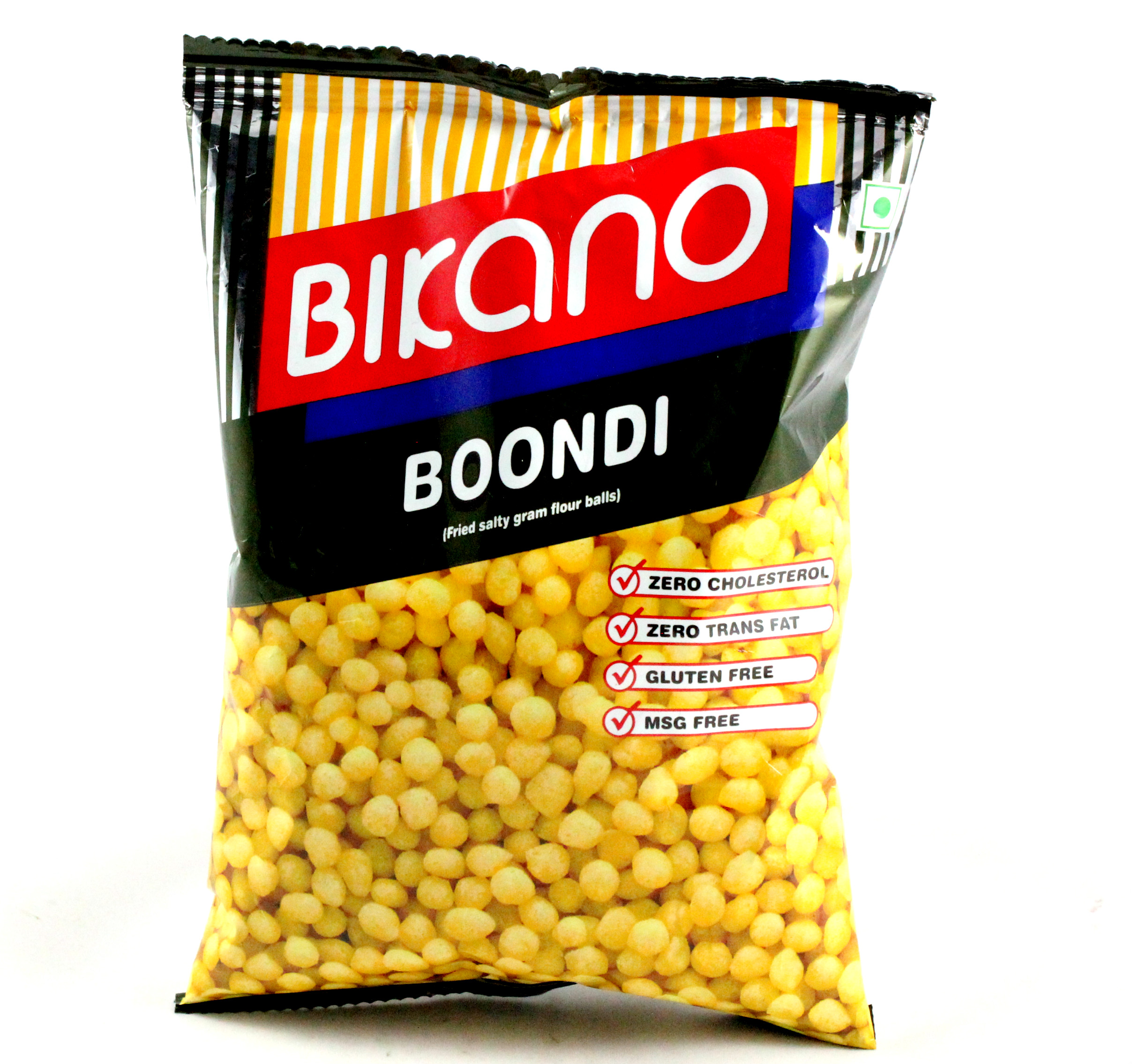 Bikano Boondi 140 gm ขนมขบเคี้ยวอินเดีย  140 กรัม.