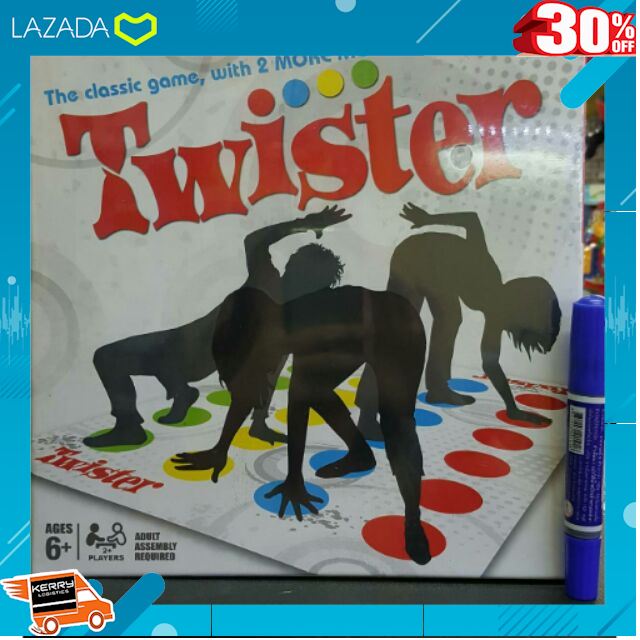 ..ของเล่นเสริมทักษะ เกมฝึกสมอง.. Twister family game [ ของเล่นเด็ก Gift