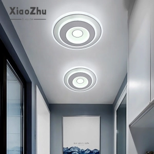 ภาพหน้าปกสินค้า[คุณภาพสูงสุด!]XiaoZhchuพร้อมส่ง!FEN AI โคมไฟ LED ติดเพดาน,โคมไฟตกแต่งบ้านโคมไฟทางเดินโคมไฟระเบียงโคมไฟห้องนอนสปอตไลท์หรี่3สี220v20cm ที่เกี่ยวข้อง