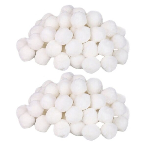 2X Swimming Pools Filter Balls Portable Wet Dry Cotton Canister Clean Fish Tank Filter Material Water Purification Fiber