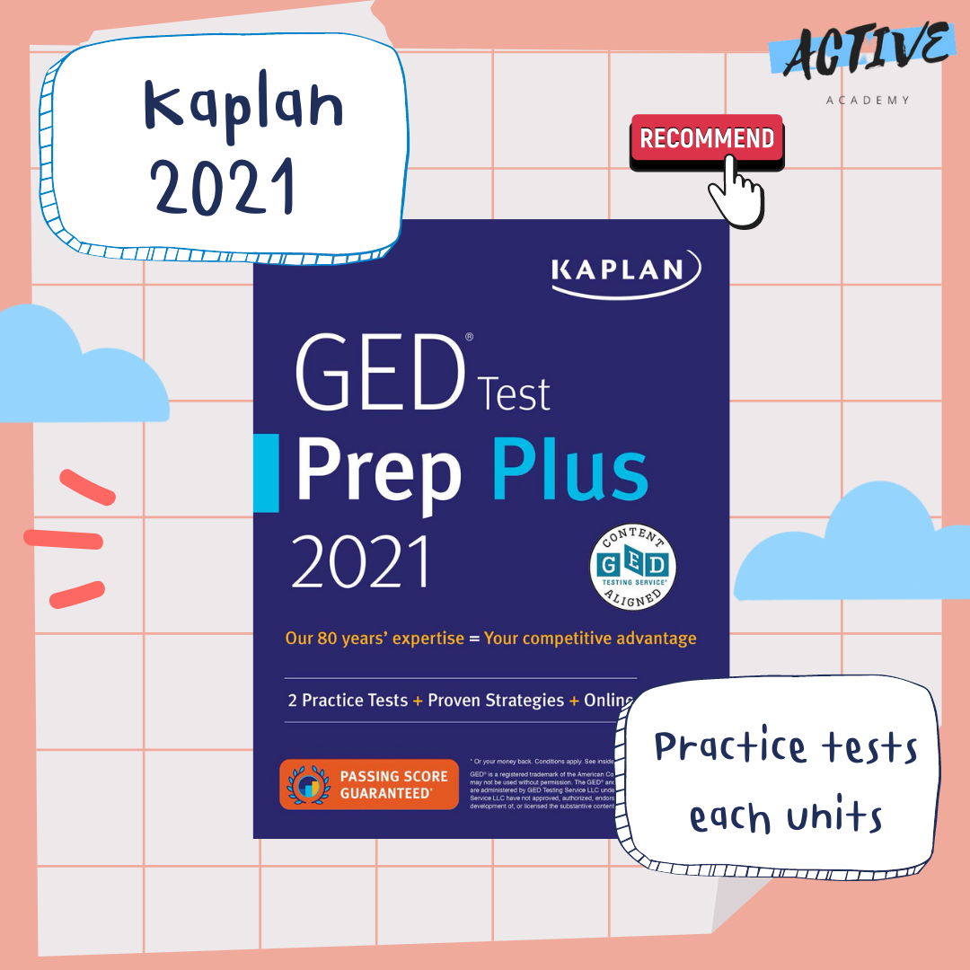 หนังสือ Kaplan GED test prep plus 2021 Lazada.co.th