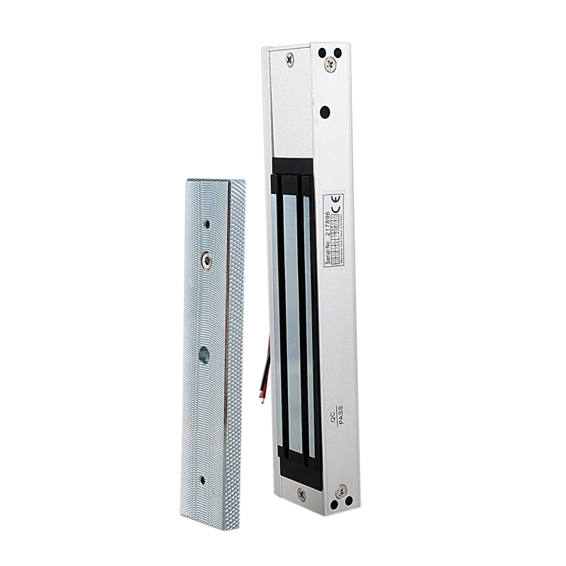 Electronic Door Lock Safurance Single Door 12V Electric Magnetic Electromagnetic Lock 280Kg(600 Lb) Magnetic Lock Access Control System