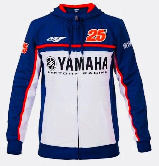 เสื้อฮู้ด YAMAHA 25 น้ำเงิน+ขาว