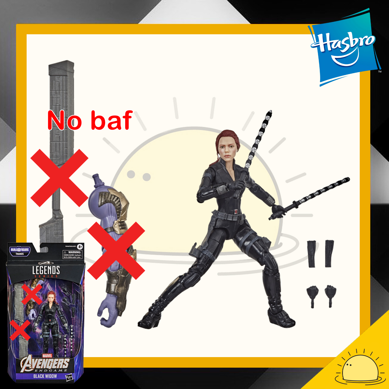 MARVEL LEGENDS BEST OF WAVE BLACK WIDOW NOBAF Lazada.co.th