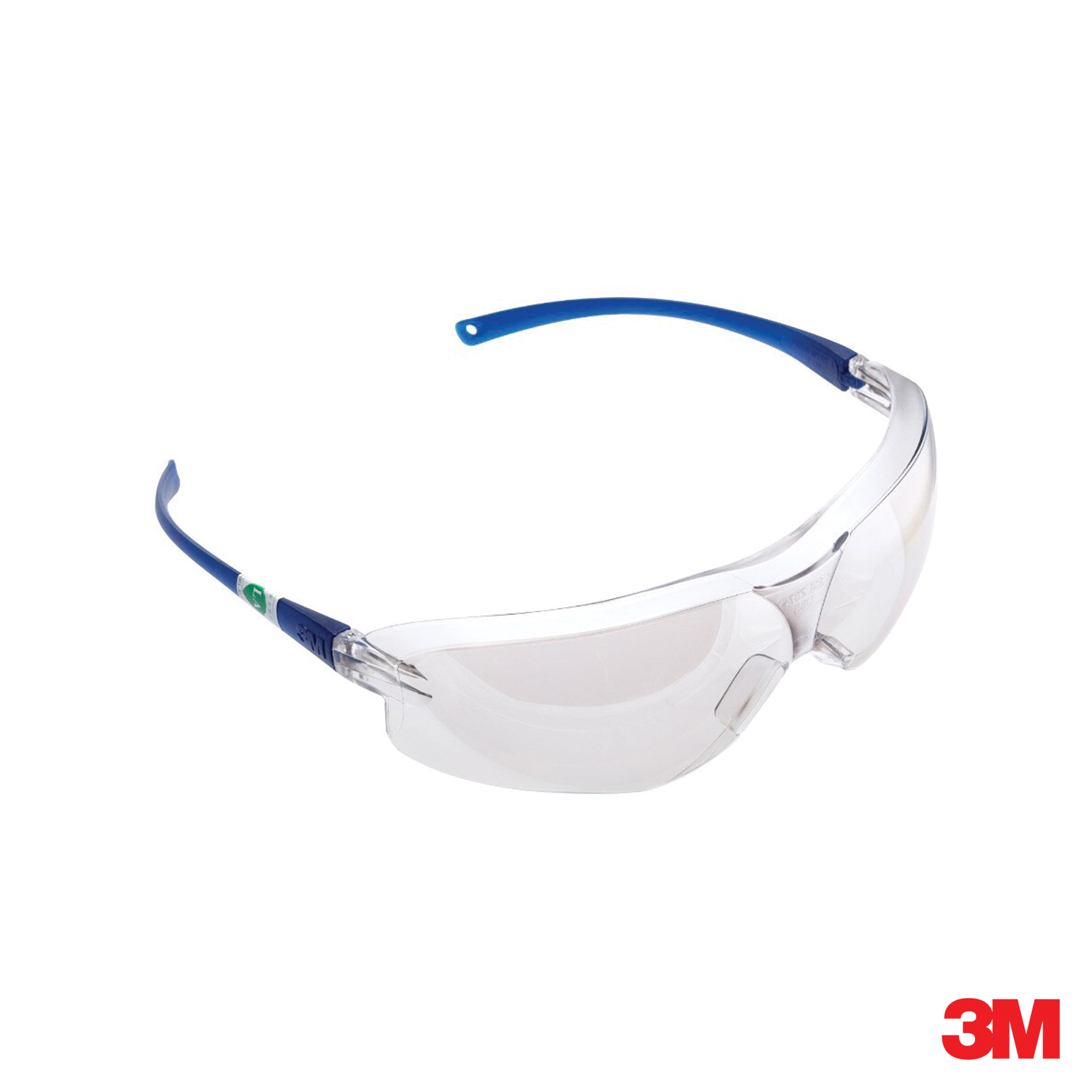 3M Protective Eyewear แว่นตานิรภัย รุ่น V36 Virtua Sports Asian Fit ขาแว่นสีฟ้า เลนส์สีชา [XI003855248]