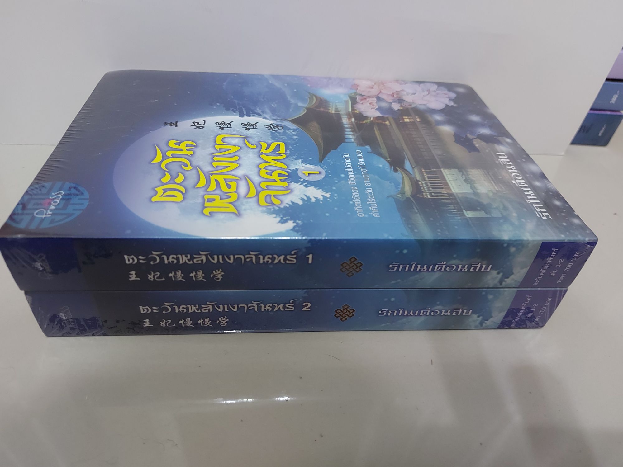 ตะวันหลังเงาจันทร์ 2เล่มจบ นิยายจีนแปล มือ1ในซีล / รักในเดือนสิบ