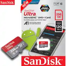 ภาพขนาดย่อของภาพหน้าปกสินค้าSanDisk Ultra MicroSD Card Class10 A1 256GB อ่าน 120 MB/s (SDSQUA4-256G-GN6MN) Memory เมมโมรี่ ไมโครเอสดี การ์ด แซนดิส จาก ซินเน็ค รองรับ โทรศัพท์ มือถือ Android Samsung H จากร้าน SJCAMOfficialStore บน Lazada ภาพที่ 6