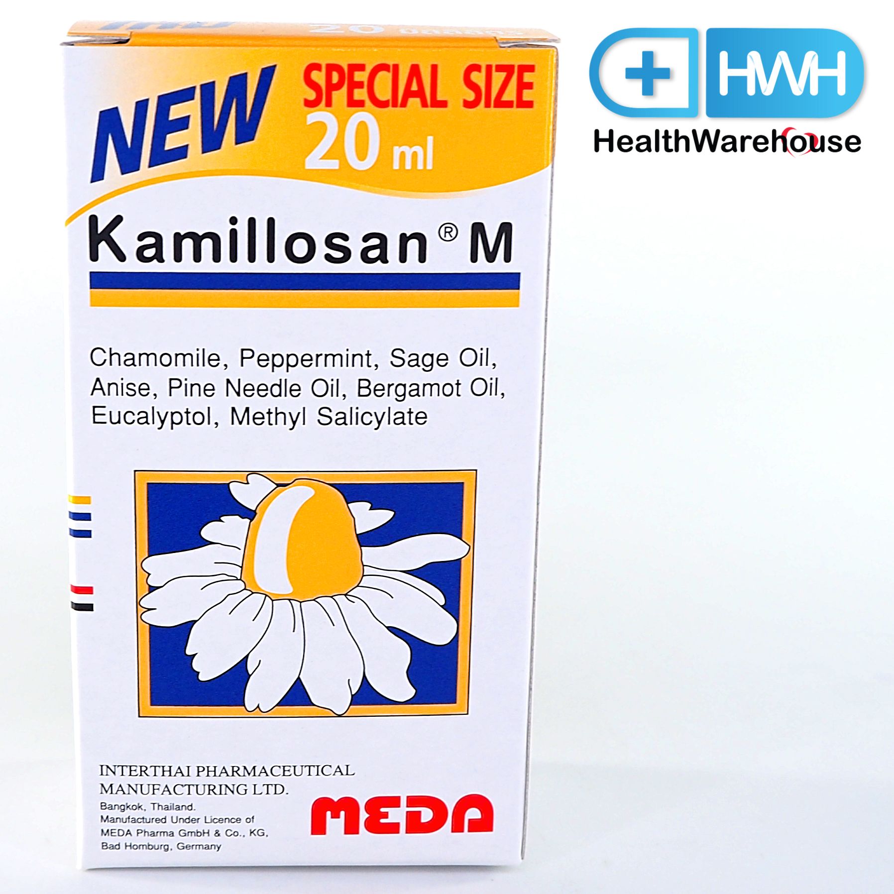 Kamillosan M 20 mL คามิโลซาน เอ็ม 20 cc Kamilosan M - บริษัท เฮลธ์ ...