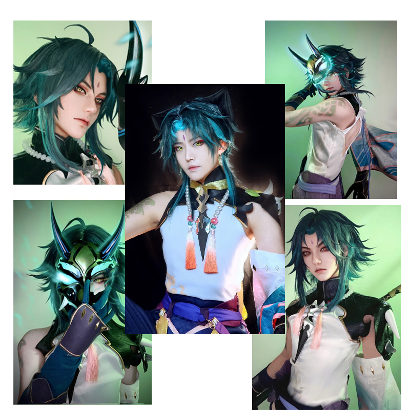 Genshin Impact Xiao Cosplay Costume Anime Xiao Kimono Game Suit Uniform Genshin Impact Xiao Cosplay Costume Anime Xiao Kimono Game Suit Uniform