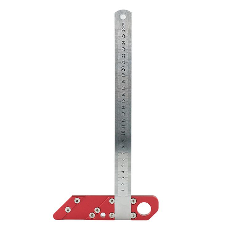 Line Gauge Ruler Ruler Square TShaped Woodworking Scriber Woodworking