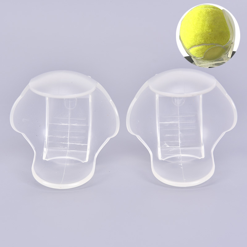 Jay 1PC Professional Tennis Ball Clips & Holders Transparent Tennis Ball Accessories