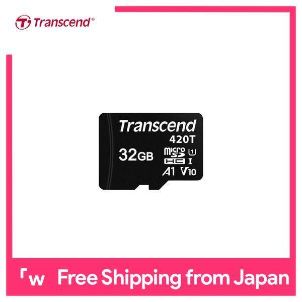 Thẻ Nhớ MicroSD Nhúng Công Nghiệp/Thương Mại Transcend, UHS-I Class10 3D NAND 32GB Sử Dụng Nhiệt Độ Môi Trường Hoạt Động Có Độ Bền Cao-20 °C Trở Lên TS32GUSD420T